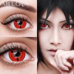 OEM Halloween Demon Yearly Colored Contacts Lens For Family Party Show
