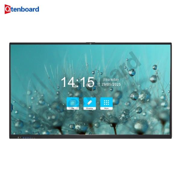 55 65 75 85 86 98 105 110 Inch Interactive Flat Panel Smart Digital Whiteboard