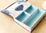 Cardboard folding paper box for gift and packaging