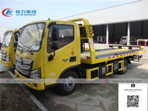 Wholesale FOTON AUMARK 3 5 Tons Flatbed Wrecker Towing Truck from china suppliers