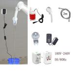 12V 20W Electric Submersible Pump Car Washer Handheld Faucet Set Outdoor Bath