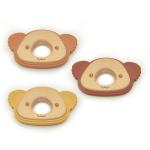 Sensory Chew Wooden Silicone Teether Natural Organic Beech EN71