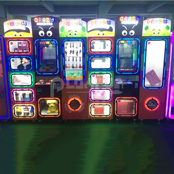 Latest Hot Selling Coin-operated Kids Aldults Shopping Mall Carnival Snack Man 6 Box Bill Acceptor Present Gift Vending Machine