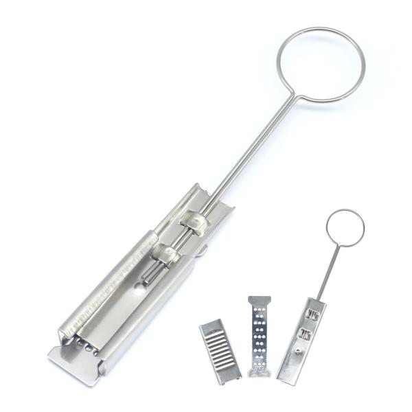 Supply Fixed Cable Clamp for Stainless Steel Optical Fiber Cable Drop Wire Clamp