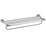 Luxury Wall Mounted Sus 304 Bathroom Towel Racks Good Density