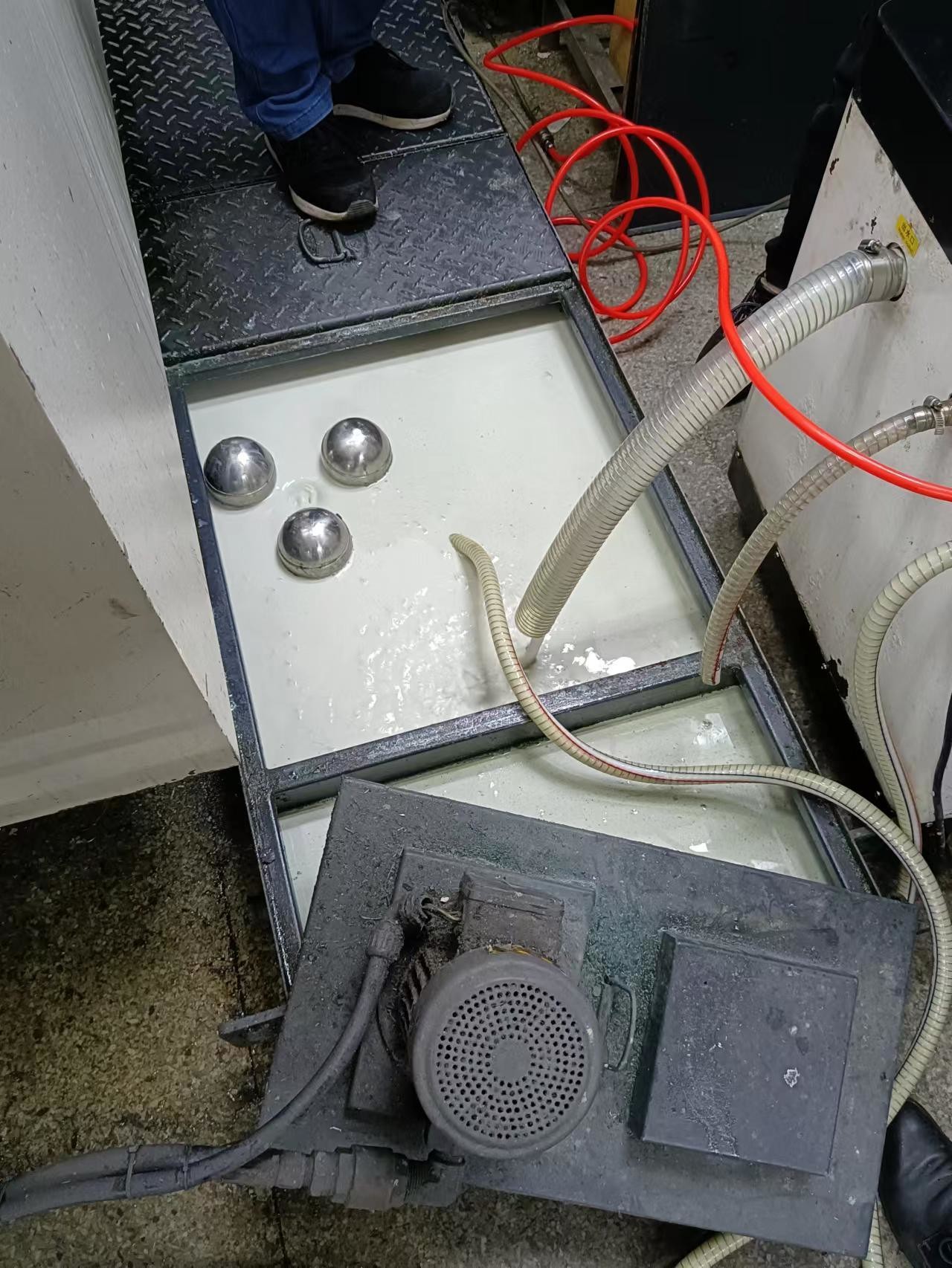 Stainless Steel Skimmer Cnc Floating Oil Recovery Equipment
