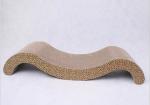 S Shaped Cat Scratching Mats , Cat Nail Scratcher Non - Toxic Corn Starch Glue