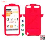 Hot Selling 100% Quality Guaranteed Angel Silicone Cover Cases For Ipod Touch 5