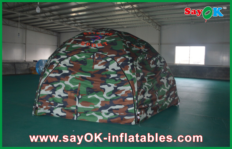 Inflatable Globe Tent Large Oxford Cloth Inflatable Spider Tent Wind Proof For Beach Use