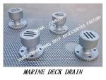 YB type marine oblong floor drain, oblong deck floor drain with flange, oblong