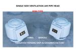 Air Pipe Head For Fresh Water Tank Float Type FKM-100A Cb/T3594 Body Ductile