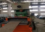 Hydraulic Cutting Sheet Roll Forming Machine , 16row Rollers Sheet Bending