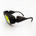 CO2 Laser Safety Goggles Glasses Eyewear Black frame 9900nm-11100nm clear