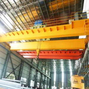Wholesale 32 Ton Electromagnetic Beam Double Girder Overhead Travelling Crane High Safety A7 from china suppliers