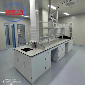 Wholesale Grey White Lab Furniture With Shelves Base Cabinet in Steel for Lab Organization Storage from china suppliers