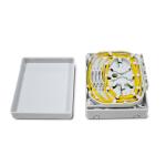 ABS Plastic SC/APC Shutter Adapter FTTH Fiber Optic Termination Box