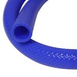 5.5mm Car Cooling Hoses 28mm ID Flexible Braided Black Silicone Heater Hose