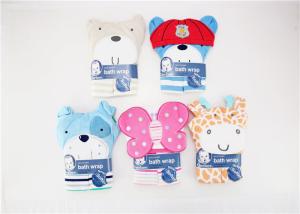 Wholesale Print Knit Terry Baby Wrap Around Blanket , Swaddle Cotton Blanket No Fluorescent from china suppliers