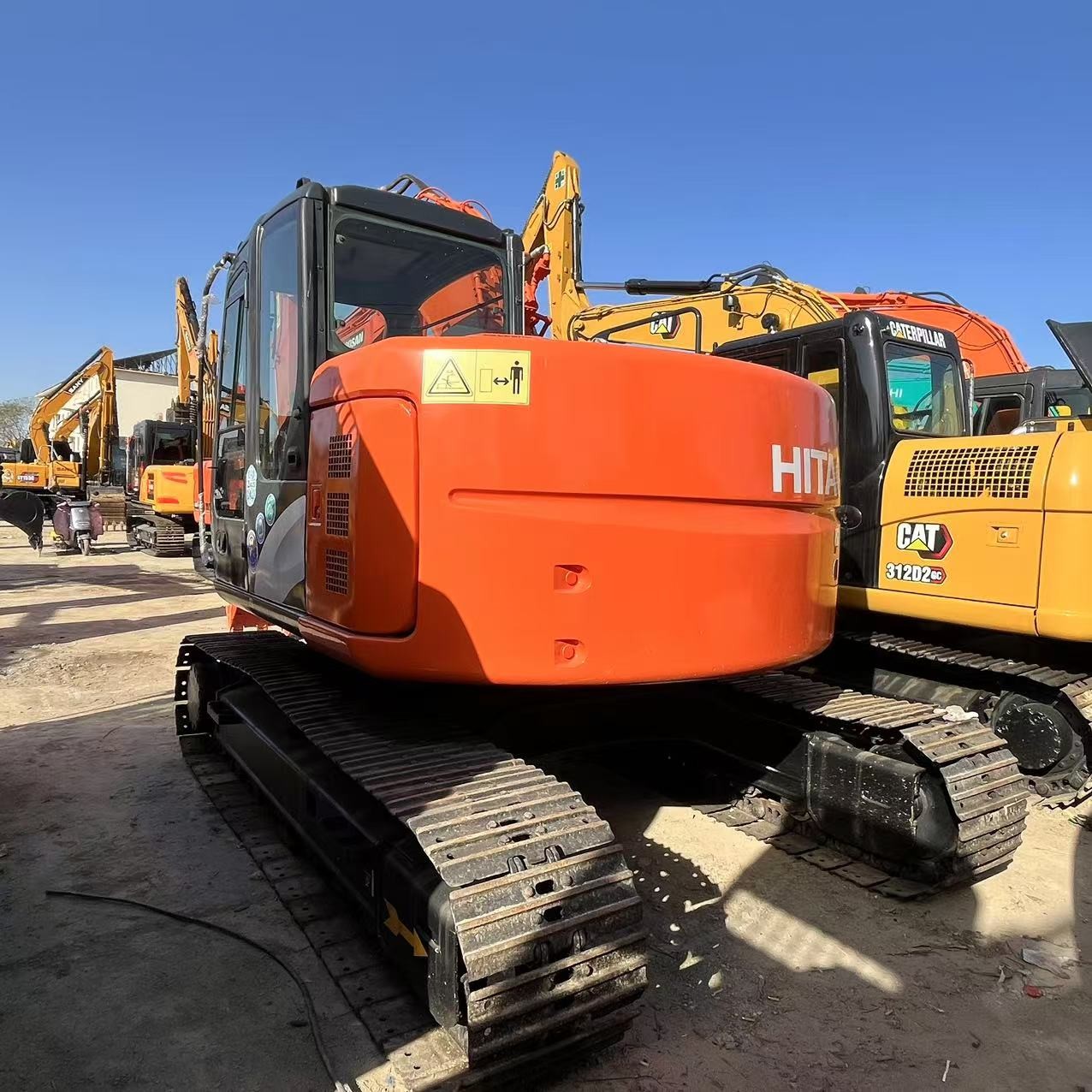 New Arrive Used Hitachi ZX135 Excavator 13.5 Ton Constrution Second Hand Digger With 0.59m3 Bucaket Capacity