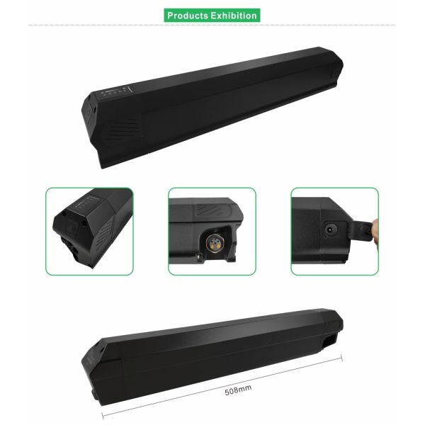 E-bike Lithium Battery Pack, 36V 48V, 6Ah-18Ah, SUNLIGHT 2, Inner Battery, 18650 Cylinder Battery Pack, BMS Protection