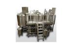 3 Vessel Small Commercial Brewing Equipment 1 Year Warranty ISO / CE Certificati