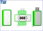 360 Degree Rotating 8GB Flash Drives Memory Stick Customized Logo