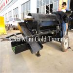 Diesel Engine 32m/Min Gold Mining Machine Portable Gold Trommel Wash Plant