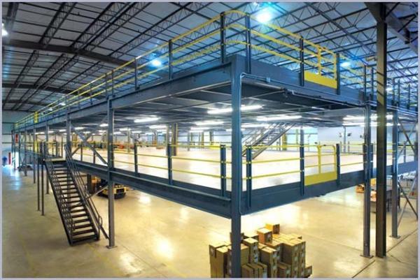 Quality Multi Level Pallet Rack Supported Mezzanine , Steel Structure Mezzanine Floor for sale