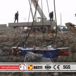 BEIYI brand CE approved backhoe Professional hydraulic concrete square pile