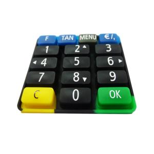 Wholesale Customize High Quality Silicone Rubber Membrane Keypad Button Keycaps from china suppliers