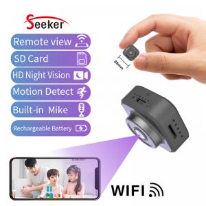 China 2021 New Design Private Model Mini wireless Smart Camera 1080P Home Wifi camera Baby Monitor Mobile Phone View on sale