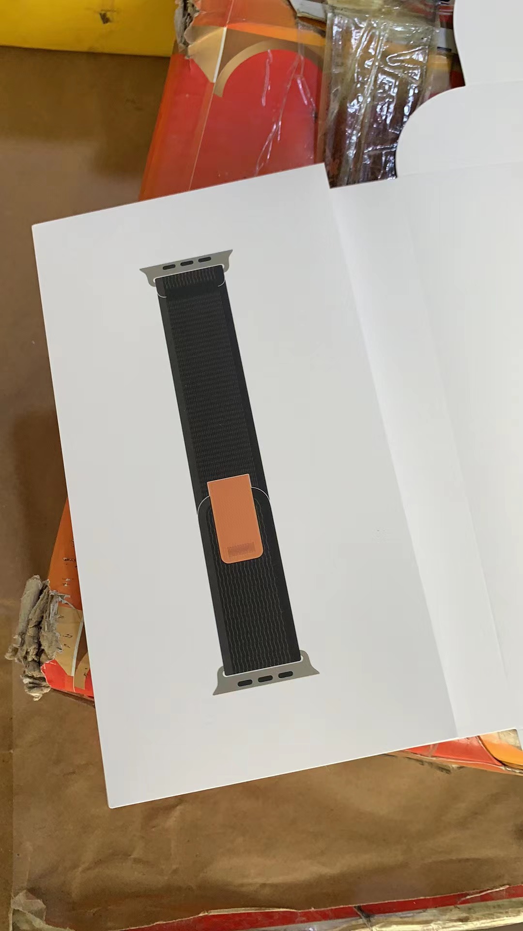 Customized wholesale cover cardboard paper packing box for apple smart watch