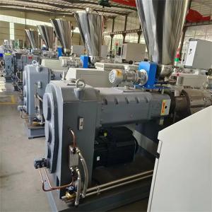 Wholesale Low Noise Twin Screw Extruder Plastic Pipe Moulding Machine 1 Year Warranty from china suppliers