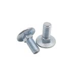 ASME B18 5 Zinc Plated Bolts And Nuts Grade 2 Carriage Coach Bolt Round Head