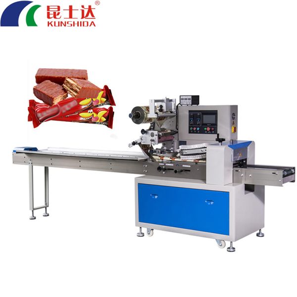 Horizontal Automatic Pouch Bread Packing Machine Food Pillow Packaging Machine