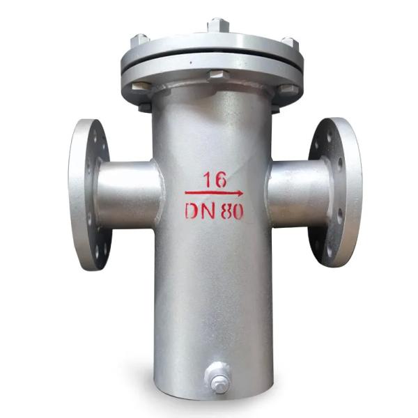 Stainless Steel 316 Welding Connection Industrial Filter for Grain Pipeline