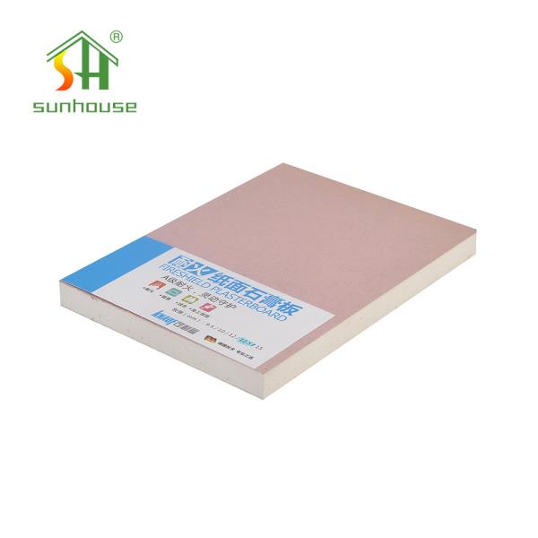 Factory Direct Sales 4X8Ft Fire Resistant Gypsum Board Sheetrock Drywall For