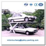 Two Vehicle Car Parking Lift China Scissor Car Park System Garage Lift