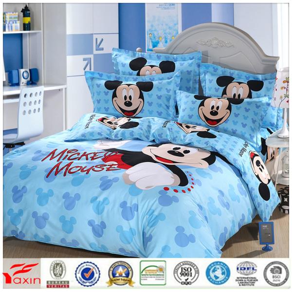 OEM Mickey Mouse Home Textiles,OEM Disney children bedding sheet sets,Microfiber