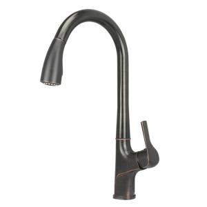 Wholesale ORB Single Handle Bass 35mm Pull Down Kitchen Tap from china suppliers