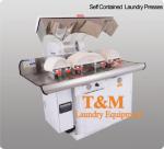 Collar Industrial Steam Pressing Equipment For Ironning Cuff Electric Heated