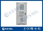 Outdoor Power Cabinet , Outdoor Telecom Cabinet With Water Sensor / Door Sensor