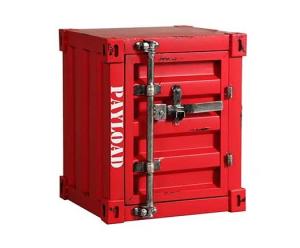 Wholesale Vintage Shipping Container Side Table Nightstand Bedside Cabinet End Table from china suppliers