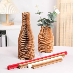 Wholesale Eco-Friendly Recycled Honeycomb Paper Sleeves Cushioning Wrap Packaging from china suppliers