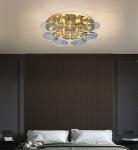 Modern Glass Industrial Retro Household Lamp Living Room chandelier ceiling