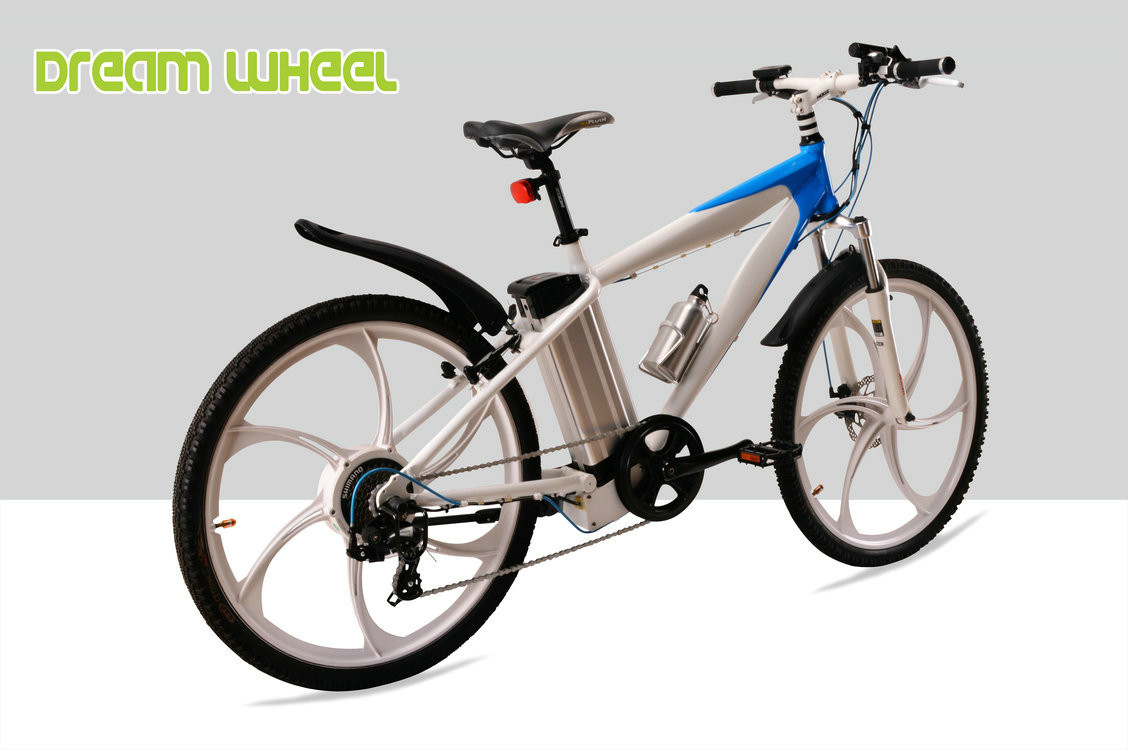 36V 250W Electric Mountain Bicycle , Electric Mountain Bike With Suspension
