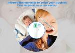 Baby Adult Forehead Digital Infrared Thermometer / Non Contact Infrared