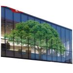 LED Screen Film Transparent Flexible Curved Video Wall Commercial Ads Led Ad