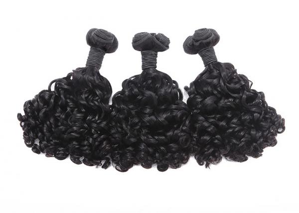 Big Pissy Real Double Weft Human Hair Extensions / Double Drawn Curly Hair