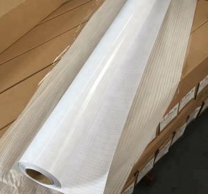 Wholesale White Sparkle Cold Lamination Film Self Adhesive For Indoor / Outdoor Advertising from china suppliers
